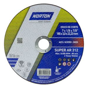 Disco de Corte Super Norton 177mm