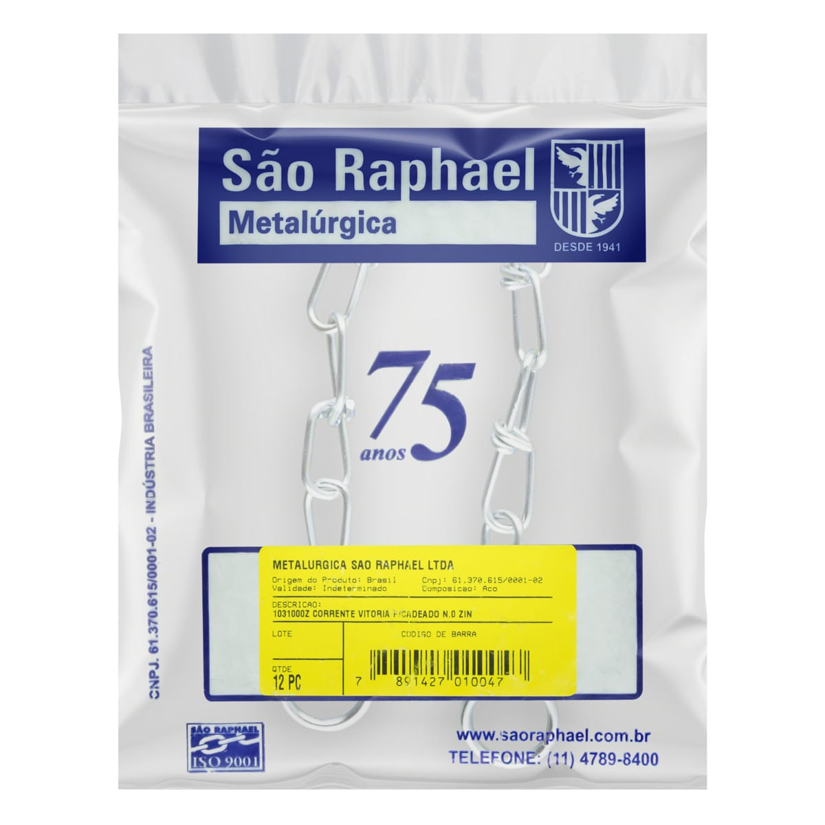 CorrenteparaCadeadoSãoRaphaeln0EmbalagemFrontal2