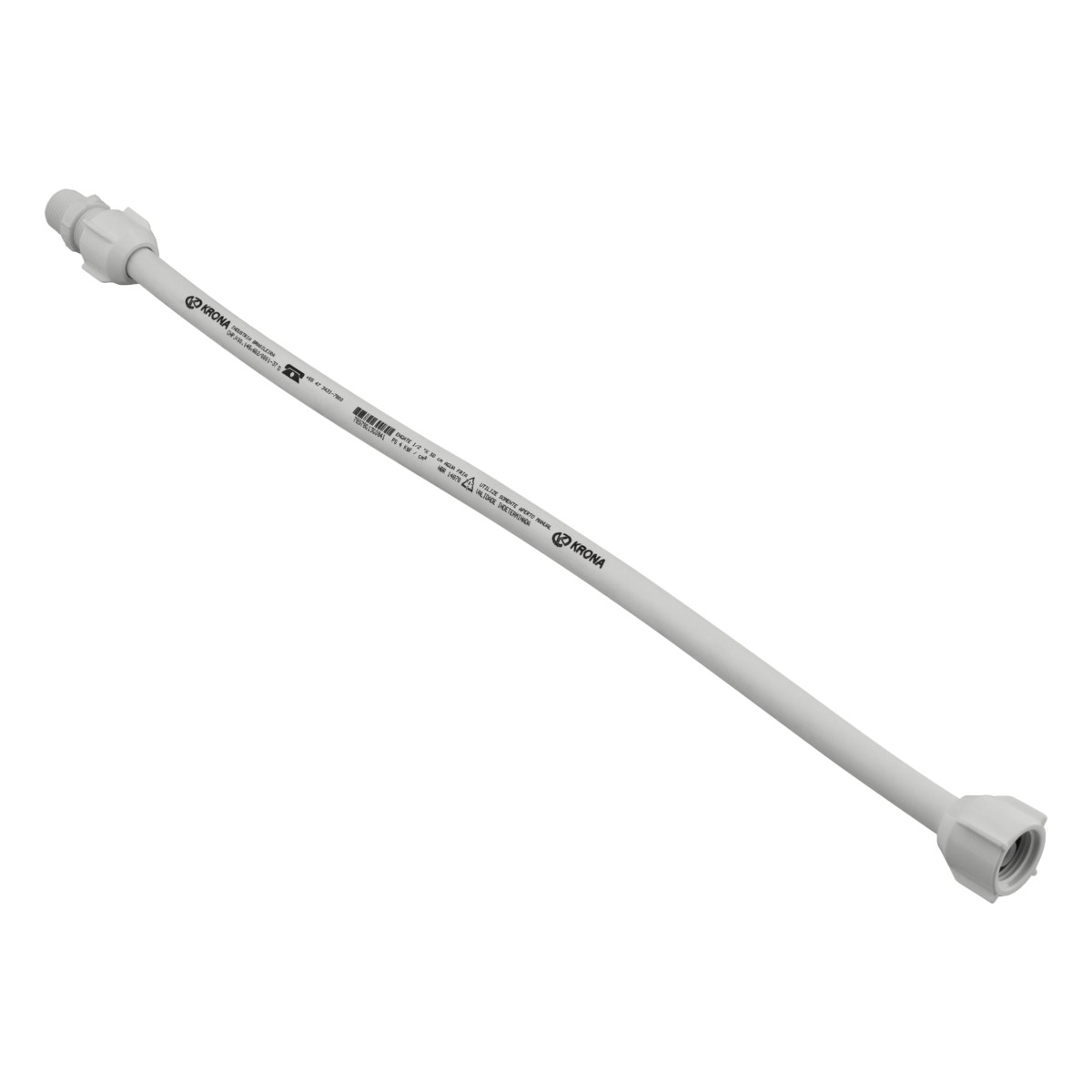 EngateFlexívelKrona1/2``x50cmAngularDireita2