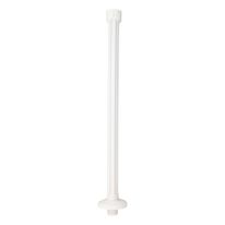 Haste para Chuveiro em Abs Branco Durín 37cm