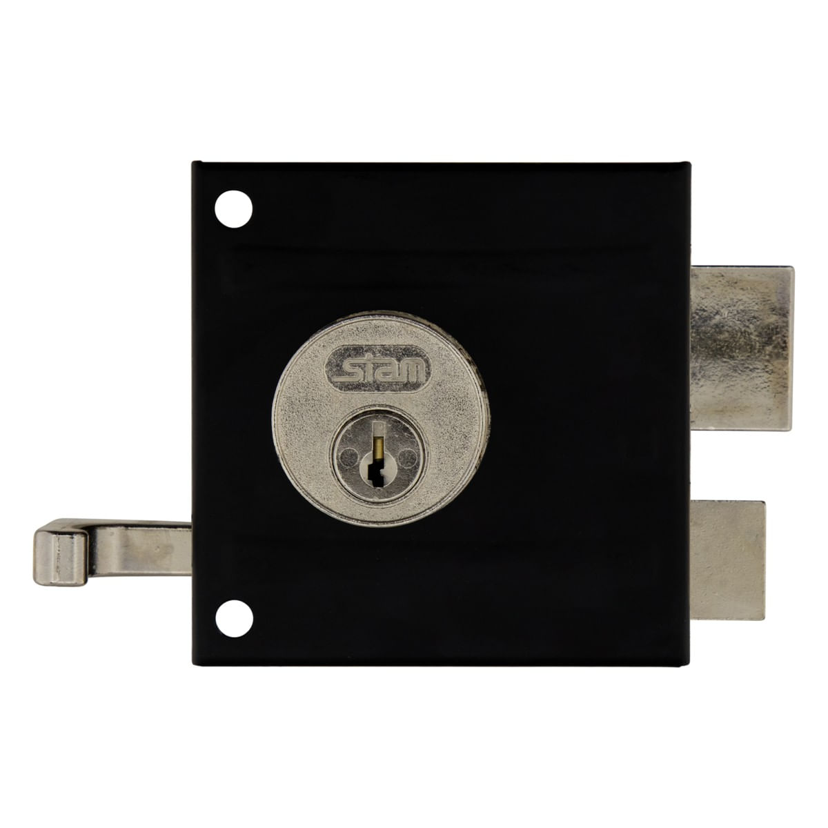 FechaduraparaPortaExternaEspelhoInoxStam701/80Frontal1