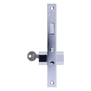 Fechadura para Porta de Correr Roseta Inox Stam 950