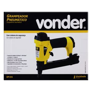 Grampeador Pneumático Vonder CPV 616