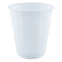 Copo Plástico Branco 180ml 100 Unidades Copobras