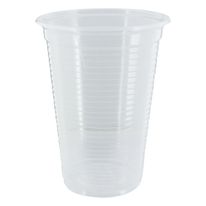 Copo Plástico Transparente 300ml 100 Unidades Copobras