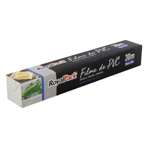 Filme PVC Transparente Royalpack 28cm x 30m