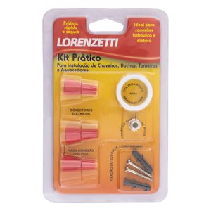 Kit de Instalação para Chuveiro Lorenzetti