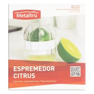 Espremedor de Limão Branco Metaltru