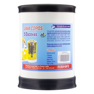 Escova Lava Copos Plasticovas 19cm