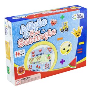Jogo Adição e Subtração Pais&Filhos 72 peças