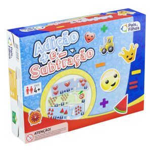 Jogo Adição e Subtração Pais&Filhos 72 peças