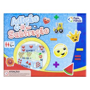 Jogo Adição e Subtração Pais&Filhos 72 peças