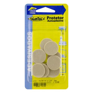 Feltro Protetor de Lã Circular Talentos 30mm 10 unidades