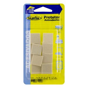 Feltro Protetor de Lã Quadrado Talentos 22mm 16 unidades