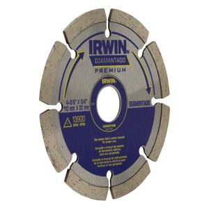 Disco de Corte Segmentado Diamantado Irwin 110mm