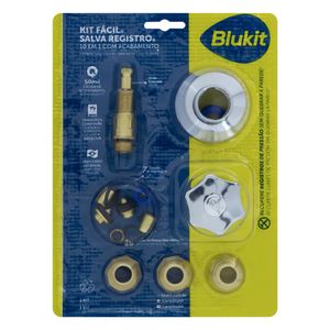 Kit Fácil Salva Registro com Acabamento Blukit 10 em 1