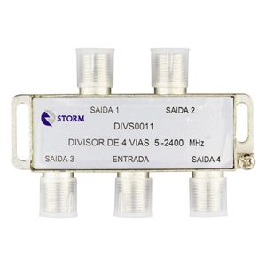 Divisor para Antena 4 Saídas F.C.