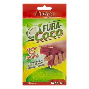 Furador de Coco em Inox Keita