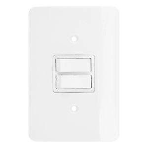 Interruptor 2 Teclas Simples Mec-Tronic Millenium