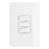 Interruptor 3 Teclas Simples Mec-Tronic Millenium