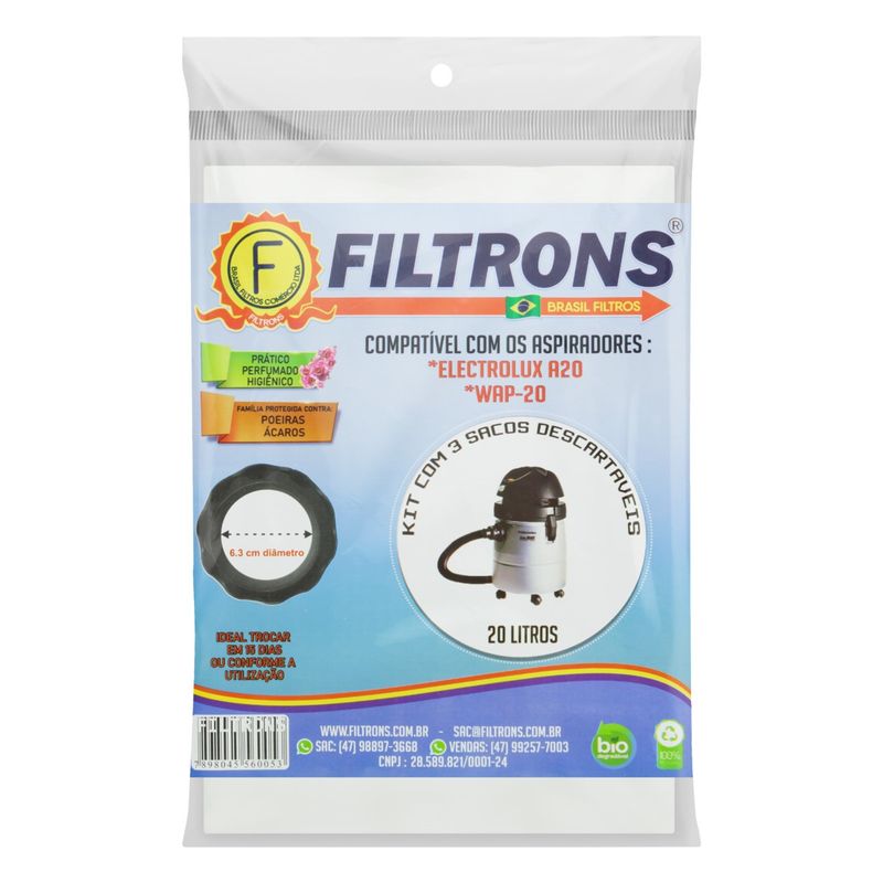 Filtro-de-Aspirador-de-Po-Hydrovac-A20-e-WAP-A20-Filtrons-3-unidadesFrontal1