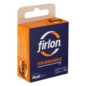 Fita Veda Rosca Firlon 12mm x 10m