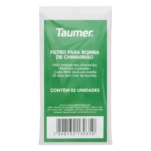 Filtro para Bomba de Chimarrão Taumer 2 peças