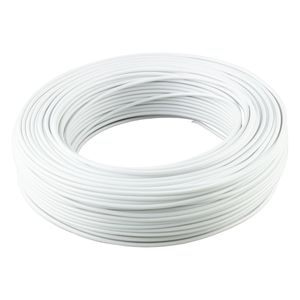 Fio Flexível Antichama Branco Corfio 2,5mm 100m