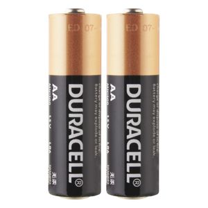 Pilha Alcalina AA Duracell 1,5V 2 unidades