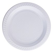 Prato Plástico 17,5cm 10 Unidades Copobras