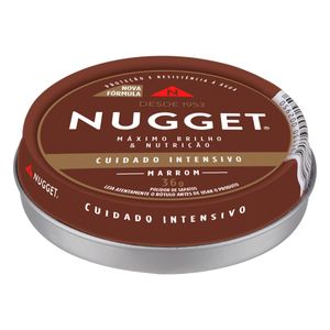 Pasta para Calçado Marrom Nugget 36g