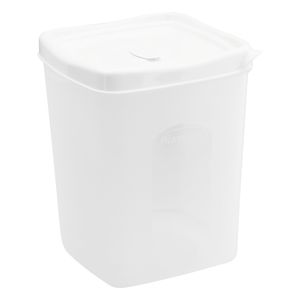 Porta Mantimentos Quadrado Plasvale Branco 2,3l