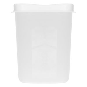 Porta Mantimentos Quadrado Plasvale Branco 2,3l