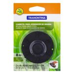 Carretel-de-Nylon-para-Aparador-de-Grama-Tramontina-18mm-x-8mEmbalagemFrontal2