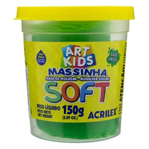 Massa de Modelar Verde Acrilex 150g