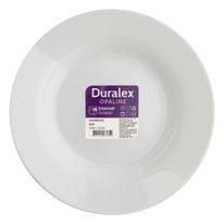 Prato Fundo de Vidro Menu Duralex Opaline 23cm
