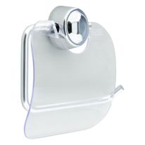 Porta Papel Higiênico com Tampa Astra Alumínio