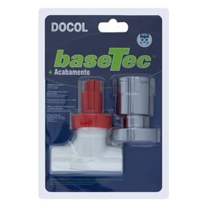 Registro e Acabamento Basetec Docol Riva 25mm