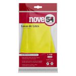 Luva-de-Latex-Amarela-Nove54-PequenaFrontal1