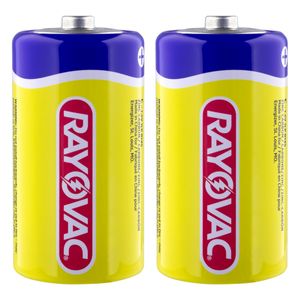 Pilha Comum C Rayovac As Amarelinhas 1,5V 2 Unidades