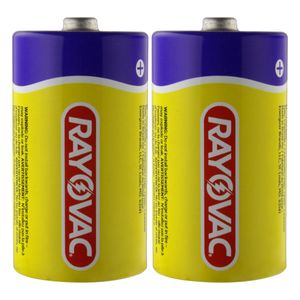 Pilha Comum D Rayovac As Amarelinhas 1,5V 2 Unidades