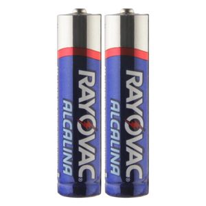 Pilha Alcalina AAA Rayovac 1,5V 2 unidades