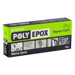 Massa Epóxi Pulvitec Polypox 100g