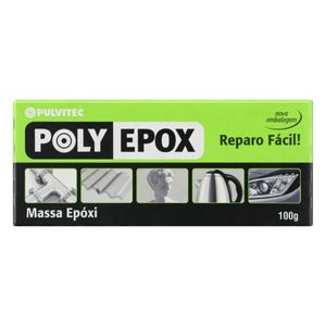 Massa Epóxi Pulvitec Polypox 100g