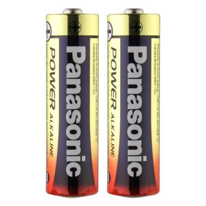 Pilha Alcalina AA Panasonic 1,5V 2 unidades