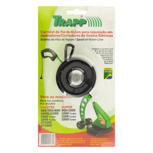 Carretel de Nylon para Aparador de Grama Trapp 1,8mm x 8m