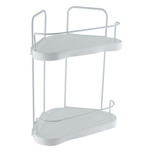 Organizador de Canto Duplo Metaltru Branco