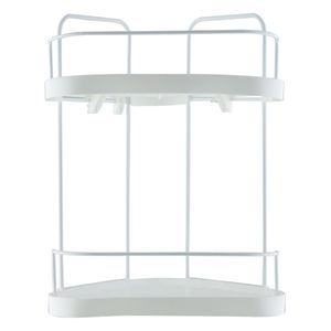 Organizador de Canto Duplo Metaltru Branco