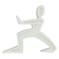 Prendedor de Porta Branco Metaltru