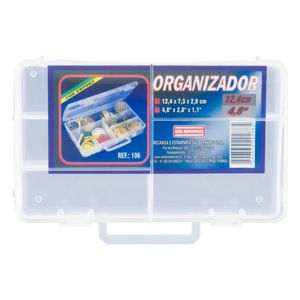 Organizador Multiuso São Bernardo 12,4cm x 7,3cm x 2,8cm